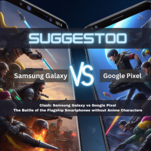 Clash Samsung Galaxy vs Google Pixel The Battle of the Flagship Smartphones without Anime Characters